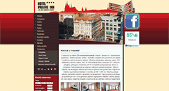Desktop Screenshot of hotelpragueinn.cz